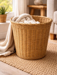 handmade himalayan ringaal basket