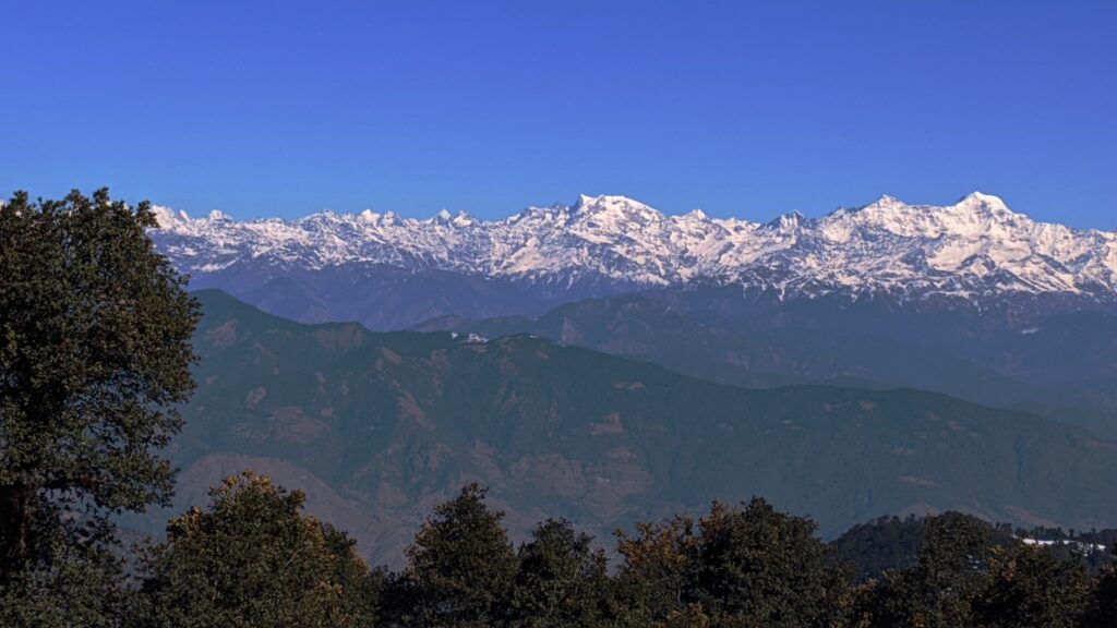 uttarakhand mountain ranges